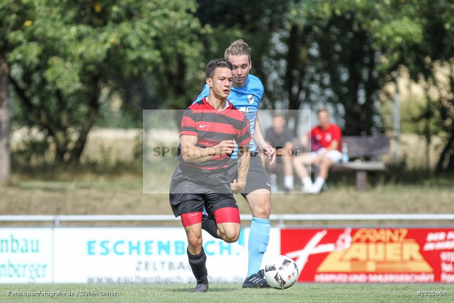 Sebastian Leisgang, Jonas Hörner, Bezirksliga Unterfranken West, 28.07.2018, SG Hettstadt, TSV Retzbach - Bild-ID: 2225659