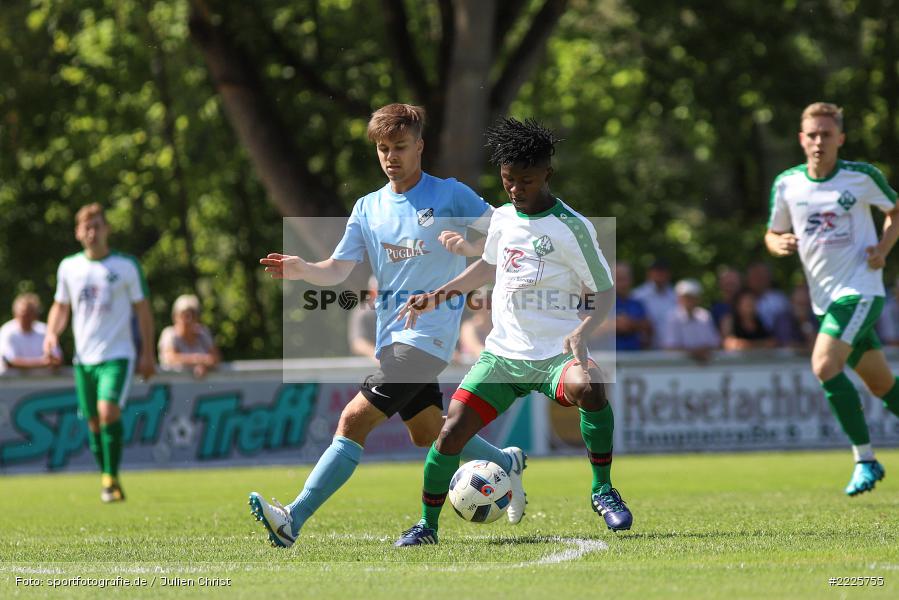 Sanusie Bah, Dominik Hehrlein, 05.08.2018, Bezirksliga West, TSV Retzbach, FV Karlstadt - Bild-ID: 2225755 Sanusie Bah, Dominik Hehrlein, 05.08.2018, Bezirksliga West, TSV Retzbach, FV Karlstadt - Bild-ID: 2225755
