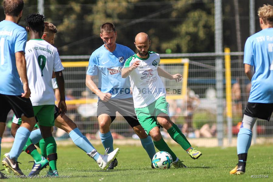 Dominic Heßdörfer, Severin Wagner, 05.08.2018, Bezirksliga West, TSV Retzbach, FV Karlstadt - Bild-ID: 2225764