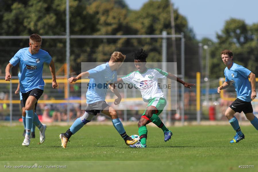 Sebastian Weiß, Sanusie Bah, 05.08.2018, Bezirksliga West, TSV Retzbach, FV Karlstadt - Bild-ID: 2225771 Sebastian Weiß, Sanusie Bah, 05.08.2018, Bezirksliga West, TSV Retzbach, FV Karlstadt - Bild-ID: 2225771