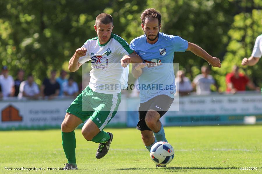 William Vielwerth, Johannes Schreiner, 05.08.2018, Bezirksliga West, TSV Retzbach, FV Karlstadt - Bild-ID: 2225800