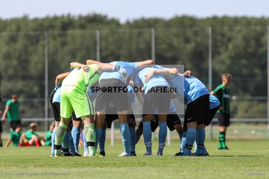 Mannschaftskreis, 12.08.2018, Bezirksliga West, TuS Aschaffenburg-Leider, TSV Retzbach - Bild-ID: 2227818
