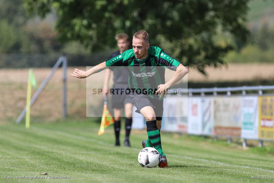 Julian Morr, 12.08.2018, Bezirksliga West, TuS Aschaffenburg-Leider, TSV Retzbach - Bild-ID: 2227820