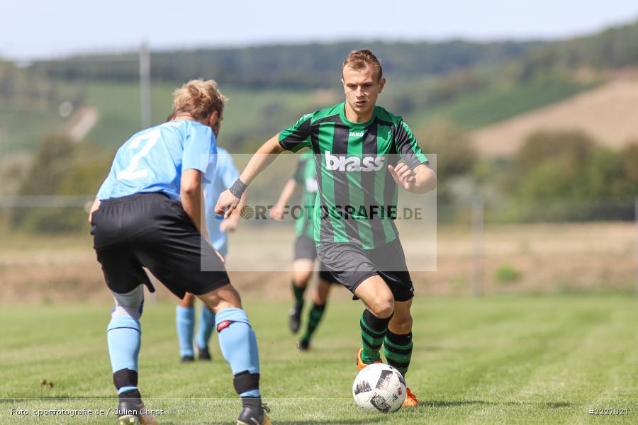 Sebastian Weiß, Daniel Meßner, 12.08.2018, Bezirksliga West, TuS Aschaffenburg-Leider, TSV Retzbach - Bild-ID: 2227821