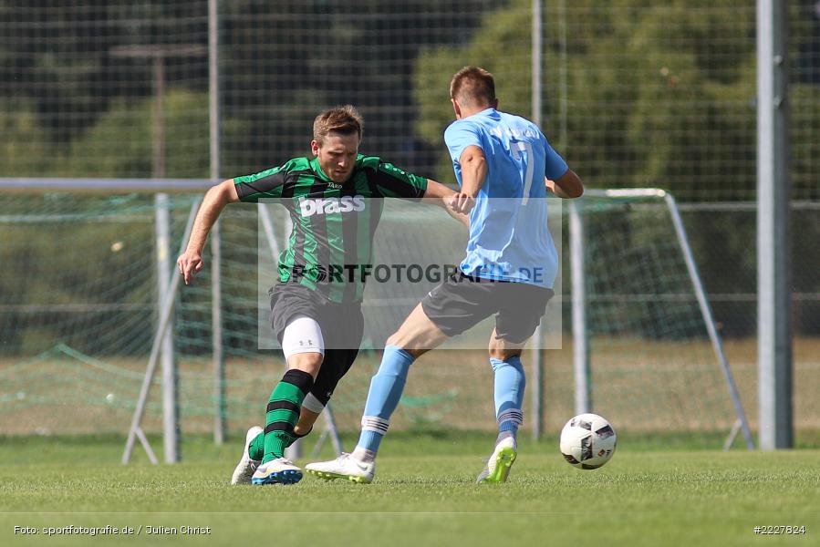 Steffen Bolze, Maximilian Köstler, 12.08.2018, Bezirksliga West, TuS Aschaffenburg-Leider, TSV Retzbach - Bild-ID: 2227824