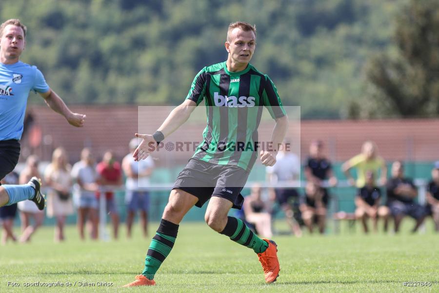Daniel Meßner, 12.08.2018, Bezirksliga West, TuS Aschaffenburg-Leider, TSV Retzbach - Bild-ID: 2227846