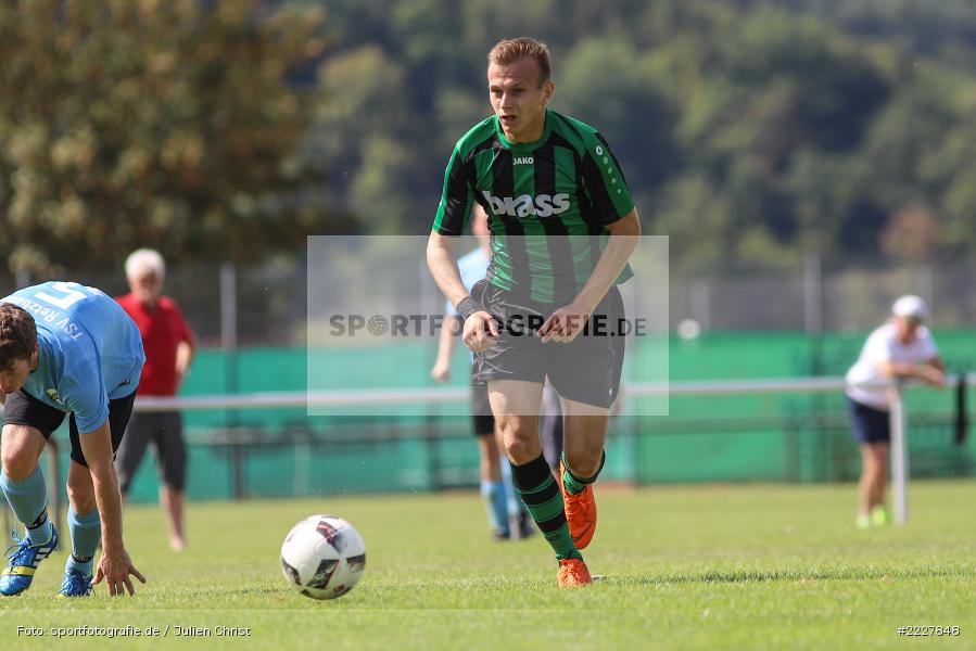Daniel Meßner, 12.08.2018, Bezirksliga West, TuS Aschaffenburg-Leider, TSV Retzbach - Bild-ID: 2227848