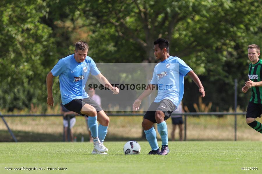 Maximilian Köstler, Thawatchai Pimsai, 12.08.2018, Bezirksliga West, TuS Aschaffenburg-Leider, TSV Retzbach - Bild-ID: 2227855