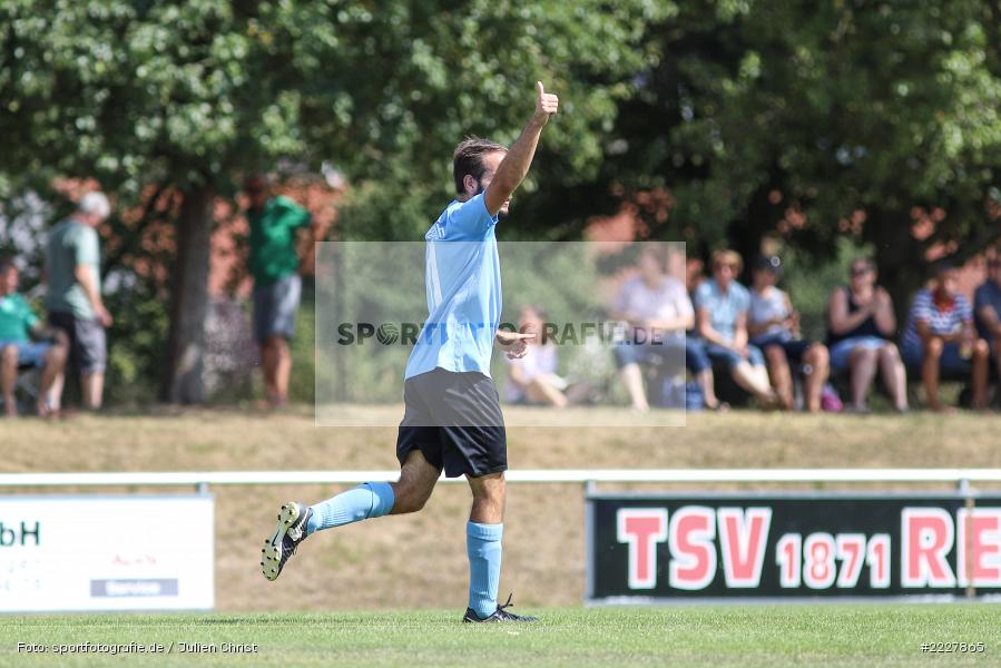 William Vielwerth, 12.08.2018, Bezirksliga West, TuS Aschaffenburg-Leider, TSV Retzbach - Bild-ID: 2227865