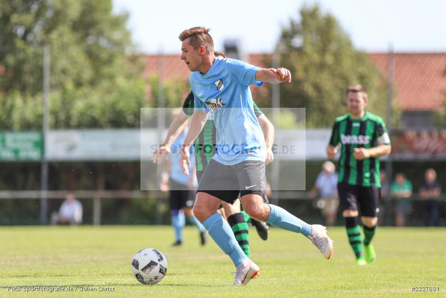 Mario Hartmann, 12.08.2018, Bezirksliga West, TuS Aschaffenburg-Leider, TSV Retzbach - Bild-ID: 2227881