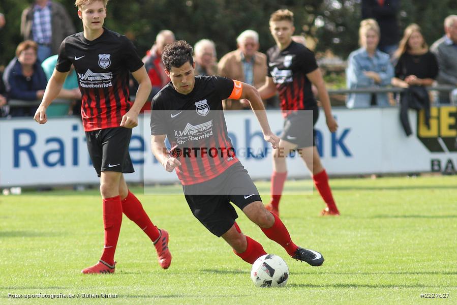 Fabian Lichtlein, 25.08.2018, Landesliga Nordwest, DJK Schwebenried/Schwemmelsbach, TSV Karlburg - Bild-ID: 2229627