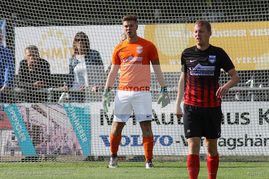 Leon Hartmann, 25.08.2018, Landesliga Nordwest, DJK Schwebenried/Schwemmelsbach, TSV Karlburg - Bild-ID: 2229647