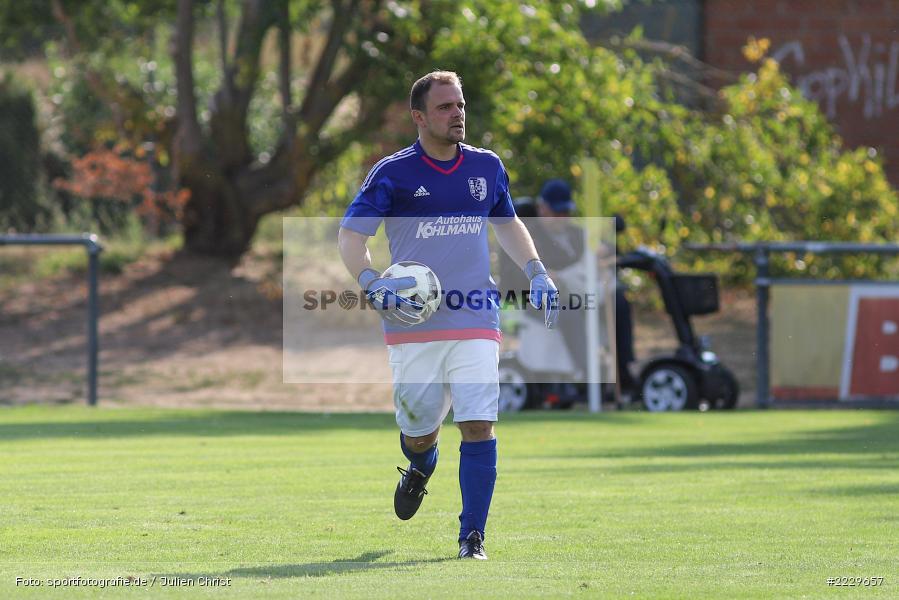 Fabian Brand, 25.08.2018, Landesliga Nordwest, DJK Schwebenried/Schwemmelsbach, TSV Karlburg - Bild-ID: 2229657