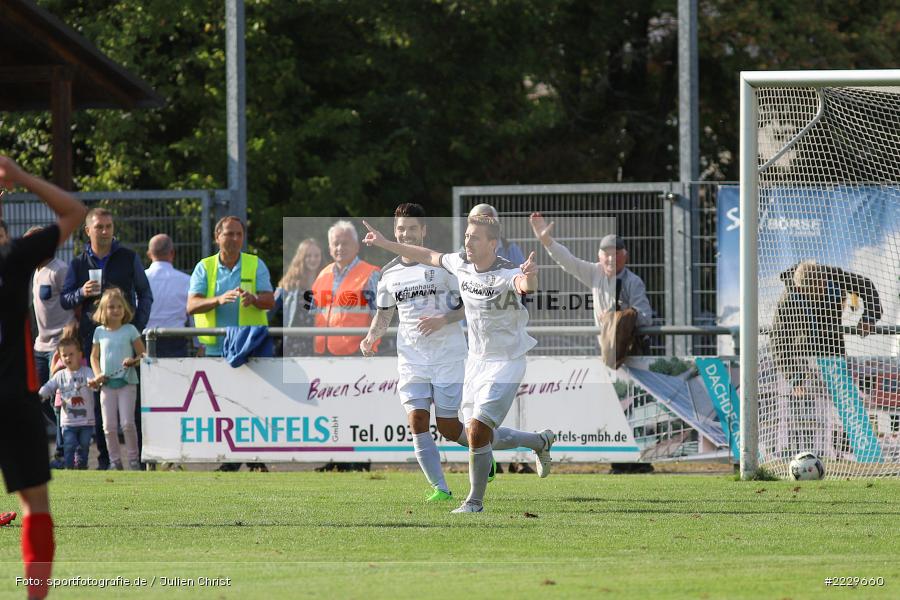 Manuel Römlein, 25.08.2018, Landesliga Nordwest, DJK Schwebenried/Schwemmelsbach, TSV Karlburg - Bild-ID: 2229660