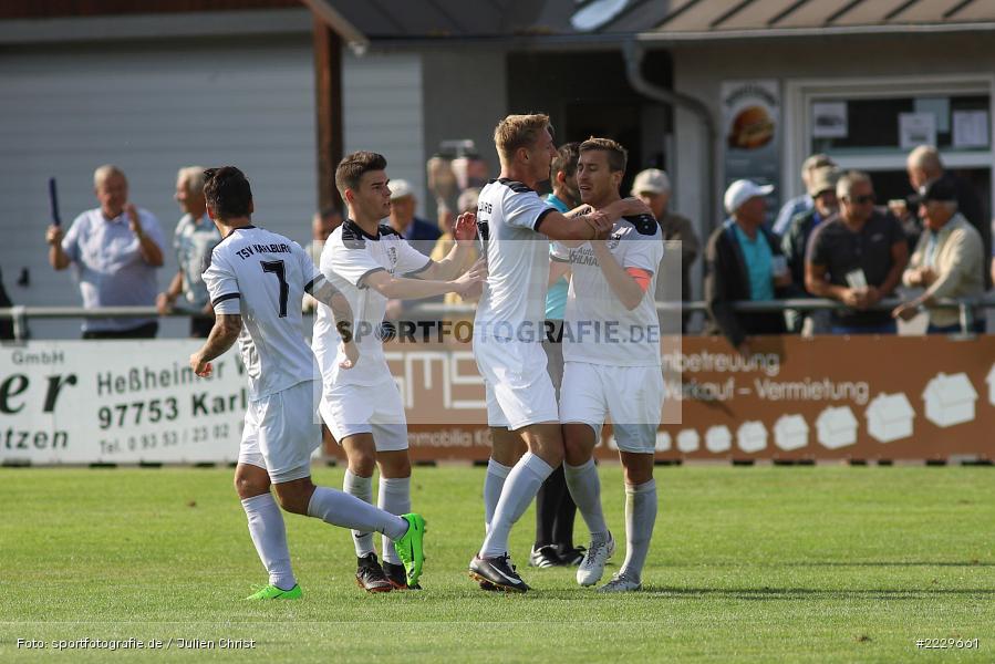 Manuel Römlein, 25.08.2018, Landesliga Nordwest, DJK Schwebenried/Schwemmelsbach, TSV Karlburg - Bild-ID: 2229661