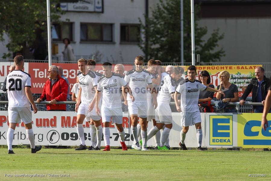 Sebastian Stumpf, 25.08.2018, Landesliga Nordwest, DJK Schwebenried/Schwemmelsbach, TSV Karlburg - Bild-ID: 2229682