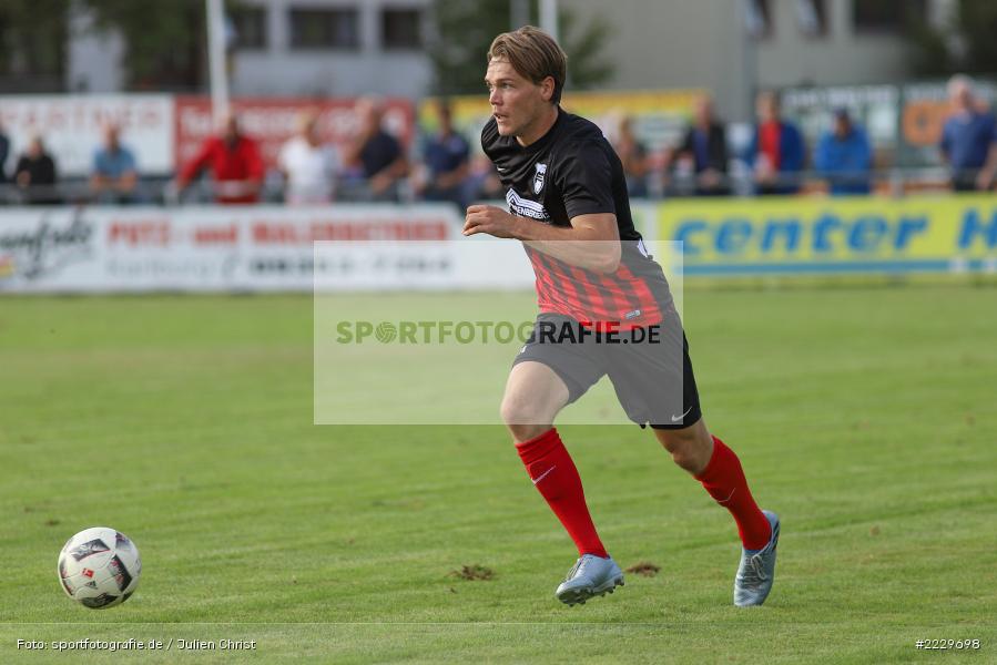 Simon Weißenberger, 25.08.2018, Landesliga Nordwest, DJK Schwebenried/Schwemmelsbach, TSV Karlburg - Bild-ID: 2229698