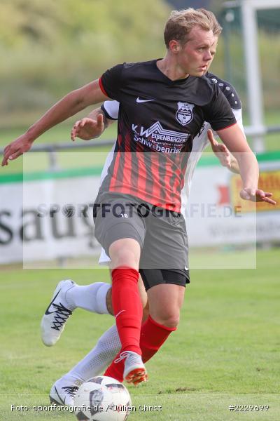 Yannick Deibl, Marvin Schramm, 25.08.2018, Landesliga Nordwest, DJK Schwebenried/Schwemmelsbach, TSV Karlburg - Bild-ID: 2229699