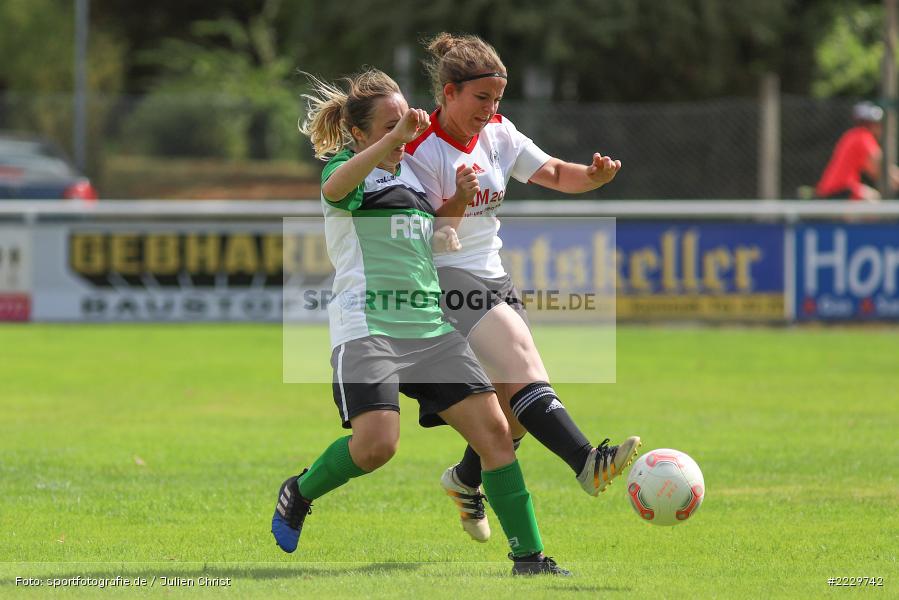 Sabrina Wendinger, Michaela Straub, 26.08.2018, Bezirkspokal, SB DJK Würzburg, FV Karlstadt - Bild-ID: 2229742 Sabrina Wendinger, Michaela Straub, 26.08.2018, Bezirkspokal, SB DJK Würzburg, FV Karlstadt - Bild-ID: 2229742