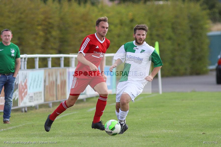 Steffen Lochmann, Philipp Göbel, Kreisklasse Würzburg, 26.08.2018, FC Karsbach, FC Gössenheim - Bild-ID: 2229756