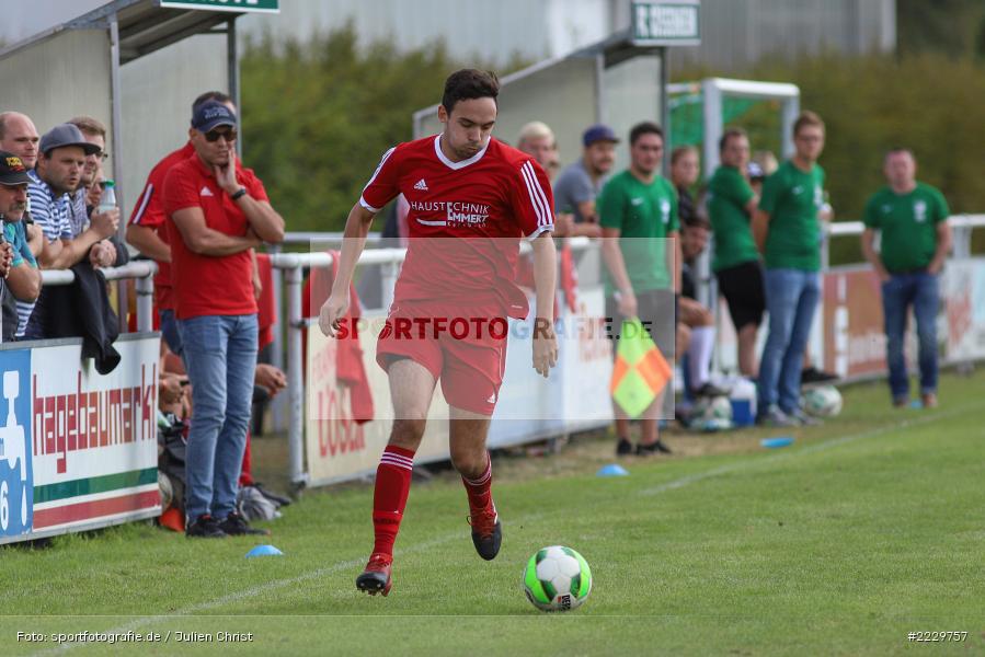 Sebastian Voicila, Kreisklasse Würzburg, 26.08.2018, FC Karsbach, FC Gössenheim - Bild-ID: 2229757