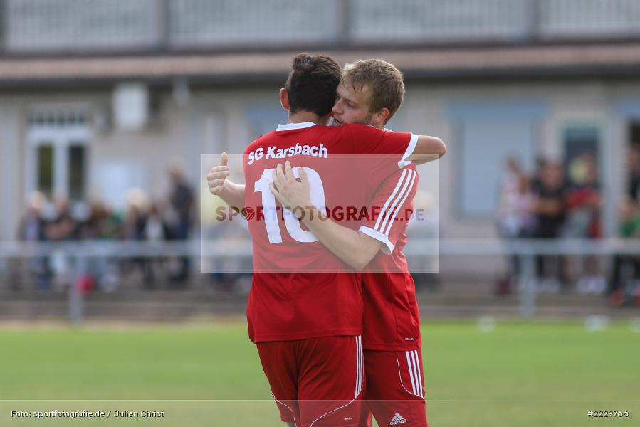 Sebastian Voicila, Kreisklasse Würzburg, 26.08.2018, FC Karsbach, FC Gössenheim - Bild-ID: 2229766