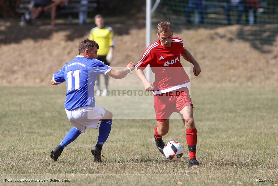 Nicolas Schmitt, Oliver Kastner, Kreisklasse Würzburg, 26.08.2018, TSV Rechtenbach, FV Wernfeld/Adelsberg - Bild-ID: 2229778