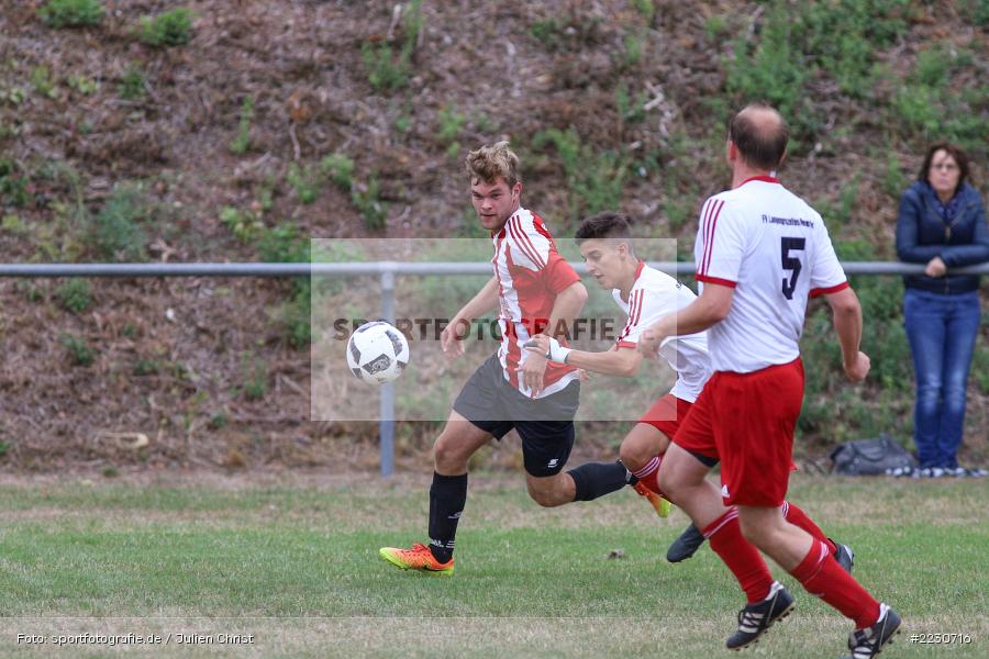 Moritz Mergler, Nico Hofmann, 02.09.2018, Kreisklasse Würzburg, FV Langenprozelten/Neuendorf, FC Wiesenfeld-Halsbach - Bild-ID: 2230716 Moritz Mergler, Nico Hofmann, 02.09.2018, Kreisklasse Würzburg, FV Langenprozelten/Neuendorf, FC Wiesenfeld-Halsbach - Bild-ID: 2230716