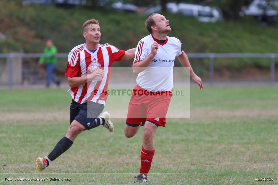 Szymon Dynia, Patrick Kübert, 02.09.2018, Kreisklasse Würzburg, FV Langenprozelten/Neuendorf, FC Wiesenfeld-Halsbach - Bild-ID: 2230726