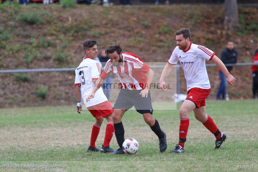 Nico Hofmann, Michael Helfrich, Wolfgang Bayer, 02.09.2018, Kreisklasse Würzburg, FV Langenprozelten/Neuendorf, FC Wiesenfeld-Halsbach - Bild-ID: 2230733