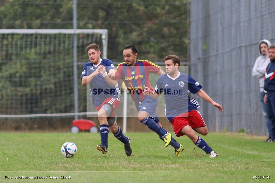 Fatih Aytac, Patrick Schreiber, Andreas Sangs, 02.09.2018, A-Klasse Würzburg, FV Bergrothenfeld/Hafenlohr, SpVgg Waldzell/Ansbach/FC Roden - Bild-ID: 2230758