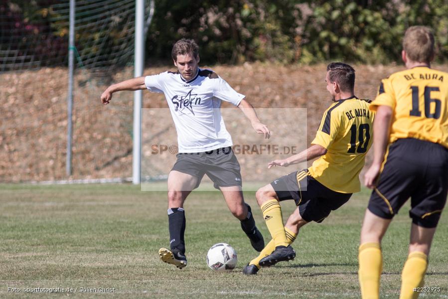 David Pahls, David Schuhmann, 16.09.2018, A-Klasse Würzburg, BSC Aura, FV Steinfeld/Hausen-Rohrbach II - Bild-ID: 2232975