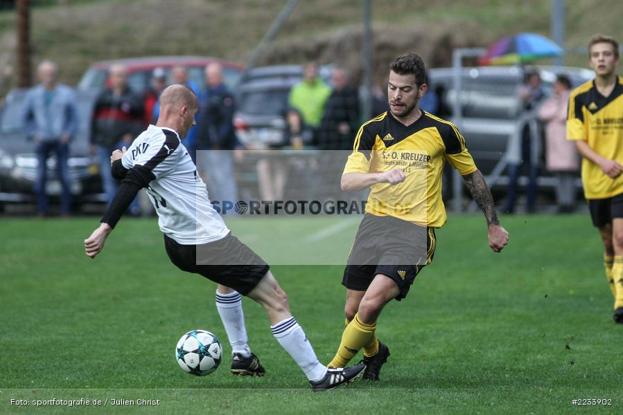 Dane Hofmann, Florian Lutz, A-Klasse Würzburg, 23.09.2018, DJK Fellen, BSC Aura - Bild-ID: 2233902