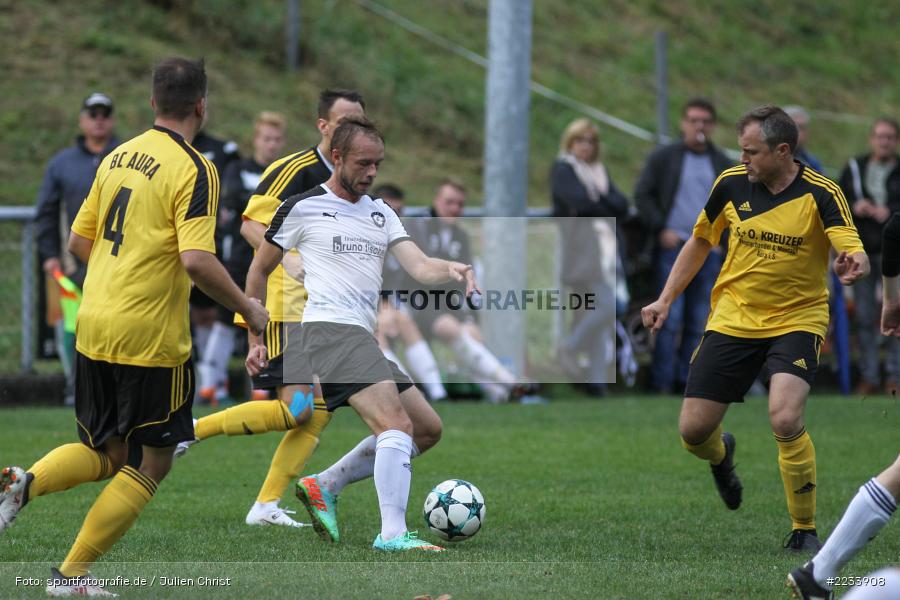 Thorsten Amend, Christoph Fischer, A-Klasse Würzburg, 23.09.2018, DJK Fellen, BSC Aura - Bild-ID: 2233908