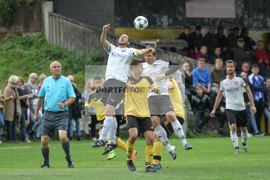 Robin Schindler, Tobias Pfeifroth, A-Klasse Würzburg, 23.09.2018, DJK Fellen, BSC Aura - Bild-ID: 2233927