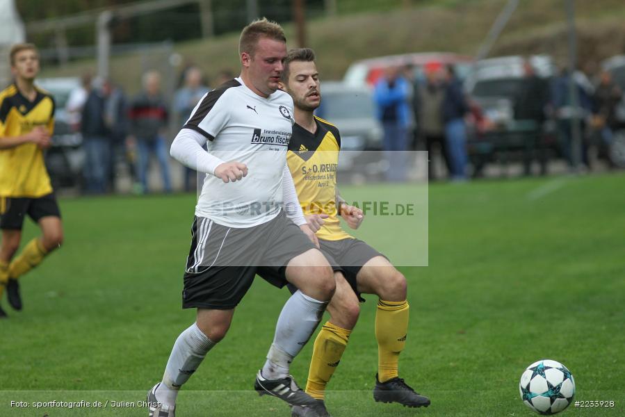 Dane Hofmann, Jonas Pfeifroth, A-Klasse Würzburg, 23.09.2018, DJK Fellen, BSC Aura - Bild-ID: 2233928