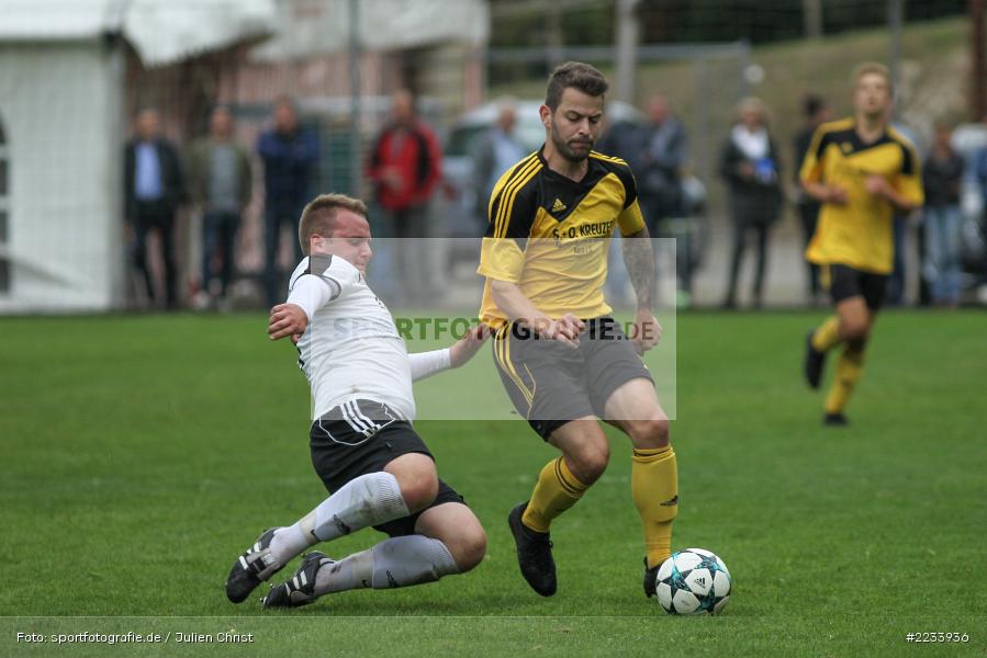 Dane Hofmann, Jonas Pfeifroth, A-Klasse Würzburg, 23.09.2018, DJK Fellen, BSC Aura - Bild-ID: 2233936