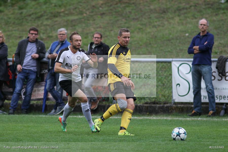 Stefan Remlein, Christoph Fischer, A-Klasse Würzburg, 23.09.2018, DJK Fellen, BSC Aura - Bild-ID: 2233940