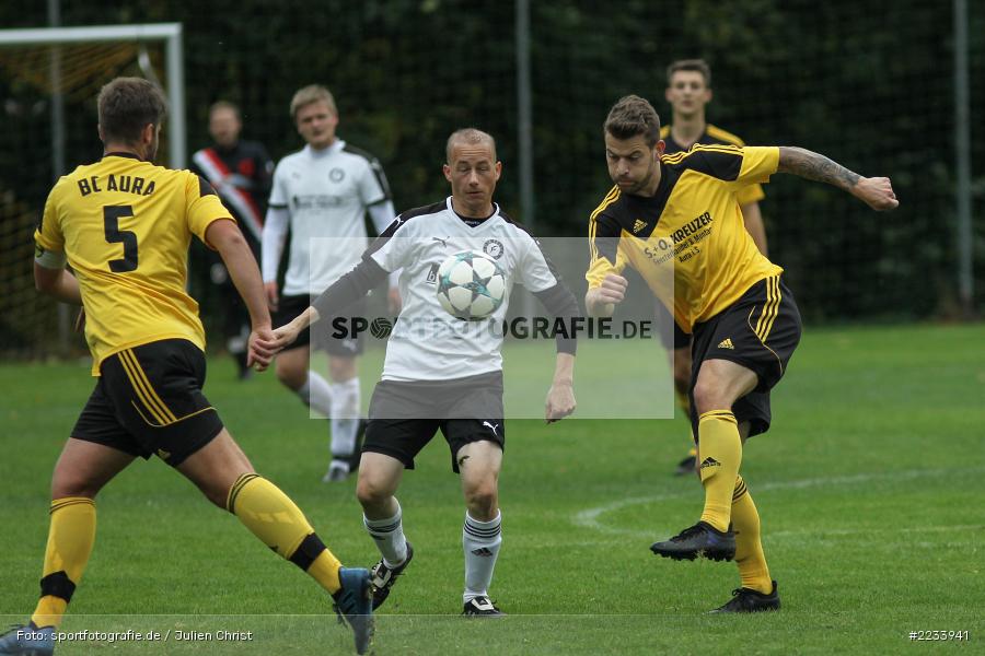 Florian Lutz, Dane Hofmann, A-Klasse Würzburg, 23.09.2018, DJK Fellen, BSC Aura - Bild-ID: 2233941