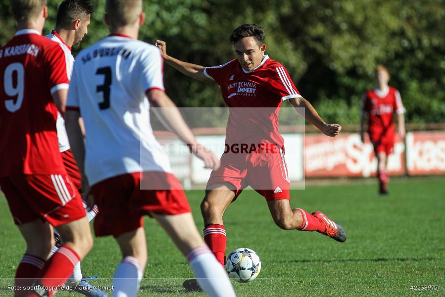 Sebastian Voicila, 29.09.2018, Kreisklasse Würzburg, FC Karsbach, SG Burgsinn - Bild-ID: 2233975