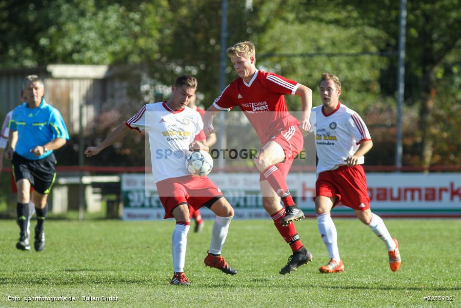 Bastian Schmitt, Jonas Heim, 29.09.2018, Kreisklasse Würzburg, FC Karsbach, SG Burgsinn - Bild-ID: 2233982