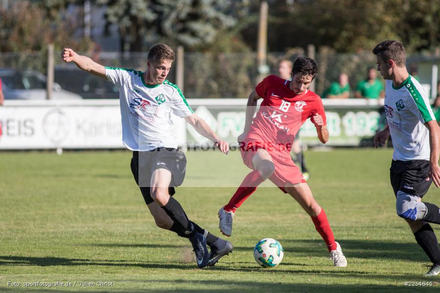 Ege Noyan, Timm Bauer, 30.09.2018, Bezirksliga West, SV Vatan Spor Aschaffenburg, FV Karlstadt - Bild-ID: 2234845