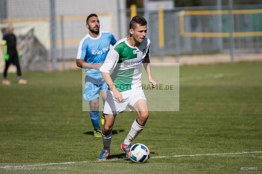 Tim Theobald, 30.09.2018, B-Klasse Würzburg, FC Gössenheim II, FV Karlstadt II - Bild-ID: 2234852