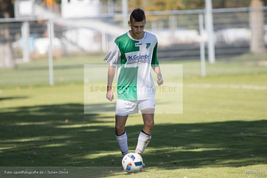Tim Theobald, 30.09.2018, B-Klasse Würzburg, FC Gössenheim II, FV Karlstadt II - Bild-ID: 2234856