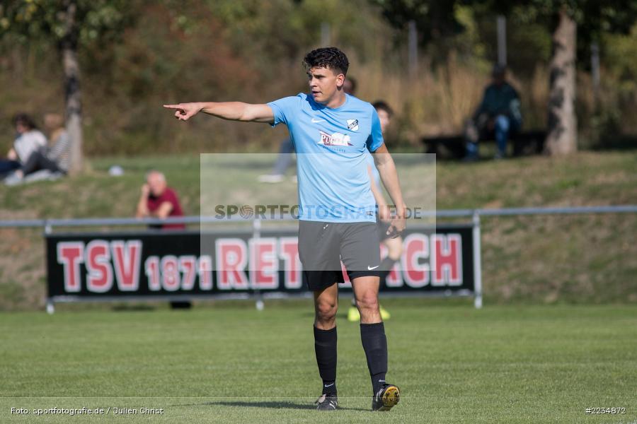 Nicolai Zull, 30.09.2018, Bezirksliga West, TSV Neuhütten-Wiesthal, TSV Retzbach - Bild-ID: 2234872