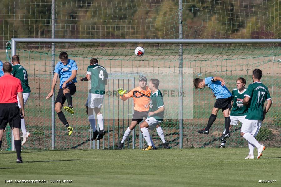 Marco Kunkel, Frederik Köstler, 30.09.2018, Bezirksliga West, TSV Neuhütten-Wiesthal, TSV Retzbach - Bild-ID: 2234877