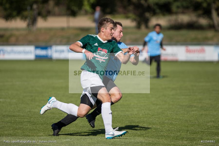 Manuel Rumpel, Alexander Kunkel, 30.09.2018, Bezirksliga West, TSV Neuhütten-Wiesthal, TSV Retzbach - Bild-ID: 2234882