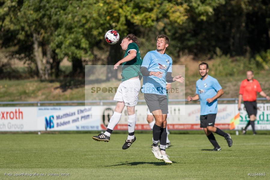 Maximilian Köstler, Maximilian Ehrlich, 30.09.2018, Bezirksliga West, TSV Neuhütten-Wiesthal, TSV Retzbach - Bild-ID: 2234883