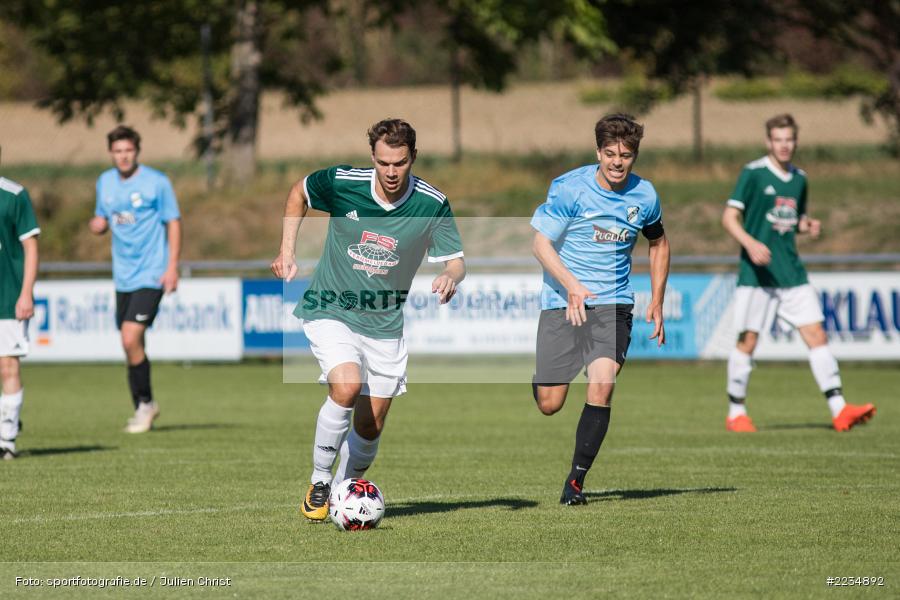 Felix Schanbacher, Dominik Hehrlein, 30.09.2018, Bezirksliga West, TSV Neuhütten-Wiesthal, TSV Retzbach - Bild-ID: 2234892