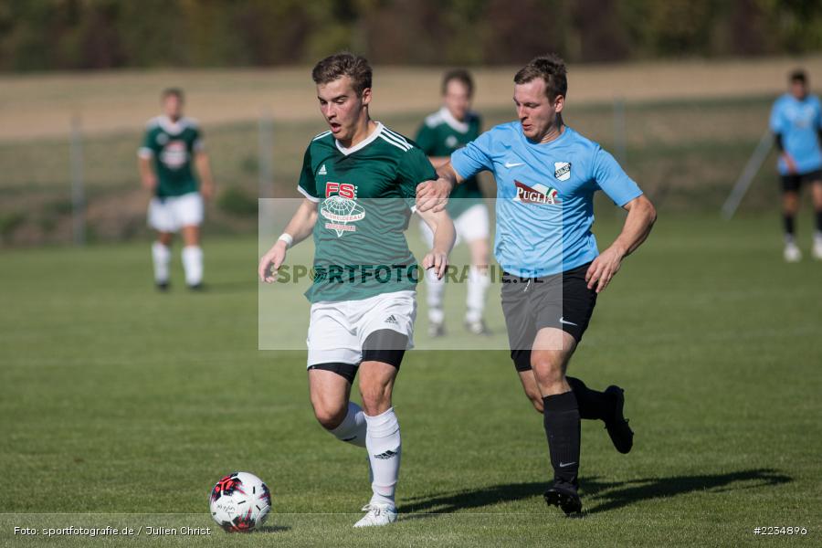 Manuel Rumpel, Alexander Kunkel, 30.09.2018, Bezirksliga West, TSV Neuhütten-Wiesthal, TSV Retzbach - Bild-ID: 2234896